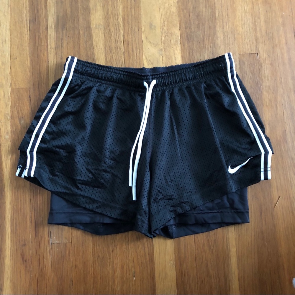 Nike dri-fit running shorts (black)